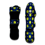 Tennis Sport Pattern Print Muay Thai Shin Guard
