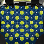 Tennis Sport Pattern Print Pet Car Back Seat Cover