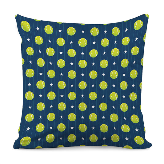 Tennis Sport Pattern Print Pillow Cover