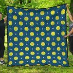 Tennis Sport Pattern Print Quilt