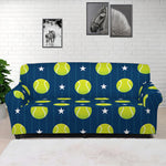 Tennis Sport Pattern Print Sofa Cover