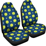Tennis Sport Pattern Print Universal Fit Car Seat Covers