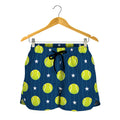 Tennis Sport Pattern Print Women's Shorts