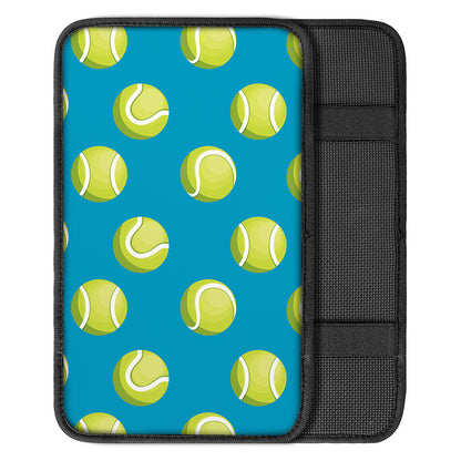 Tennis Theme Pattern Print Car Center Console Cover