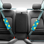 Tennis Theme Pattern Print Car Seat Belt Covers