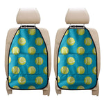 Tennis Theme Pattern Print Car Seat Organizers