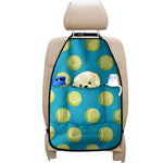 Tennis Theme Pattern Print Car Seat Organizers