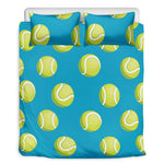 Tennis Theme Pattern Print Duvet Cover Bedding Set