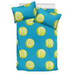 Tennis Theme Pattern Print Duvet Cover Bedding Set