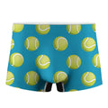 Tennis Theme Pattern Print Men's Boxer Briefs