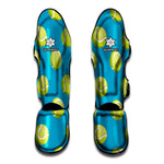 Tennis Theme Pattern Print Muay Thai Shin Guard