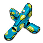 Tennis Theme Pattern Print Muay Thai Shin Guard