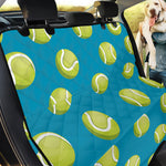 Tennis Theme Pattern Print Pet Car Back Seat Cover