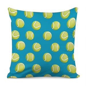Tennis Theme Pattern Print Pillow Cover