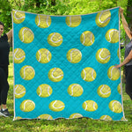 Tennis Theme Pattern Print Quilt