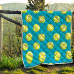 Tennis Theme Pattern Print Quilt