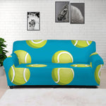 Tennis Theme Pattern Print Sofa Cover