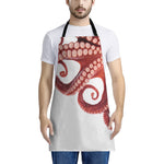 Tentacles Of Octopus Print Apron