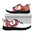 Tentacles Of Octopus Print Black Running Shoes