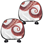 Tentacles Of Octopus Print Car Headrest Covers