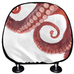 Tentacles Of Octopus Print Car Headrest Covers