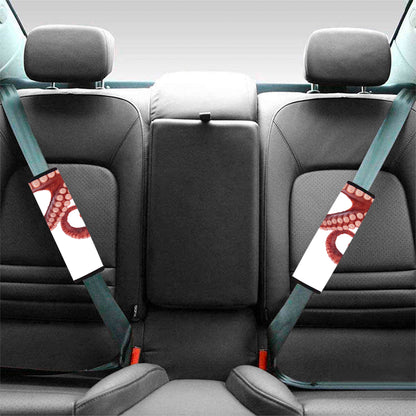 Tentacles Of Octopus Print Car Seat Belt Covers