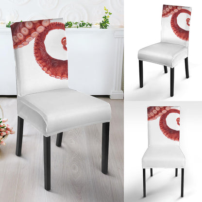 Tentacles Of Octopus Print Dining Chair Slipcover