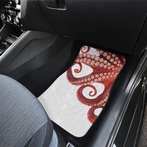 Tentacles Of Octopus Print Front and Back Car Floor Mats