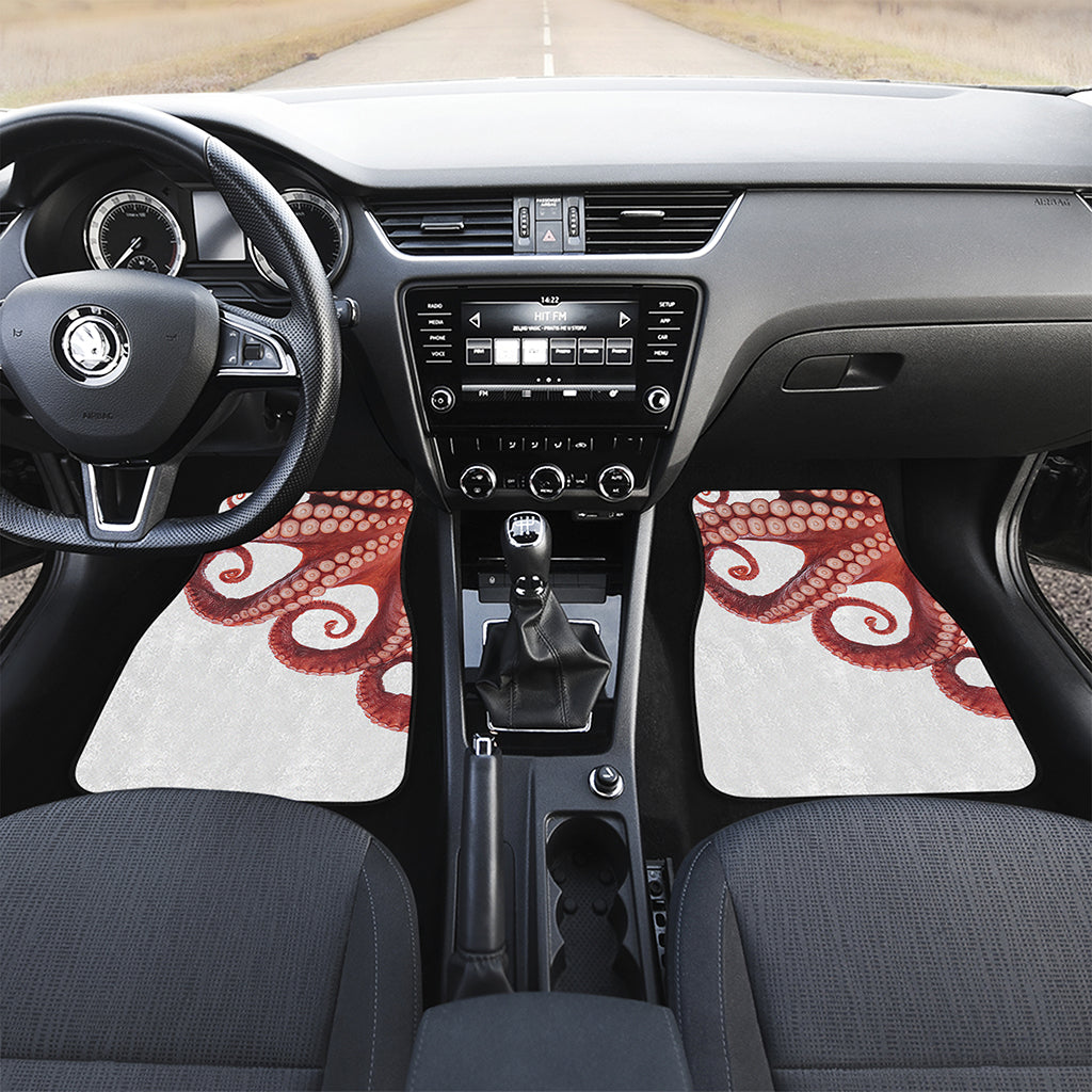 Tentacles Of Octopus Print Front Car Floor Mats