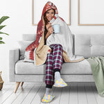 Tentacles Of Octopus Print Hooded Blanket