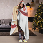 Tentacles Of Octopus Print Hooded Blanket