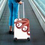 Tentacles Of Octopus Print Luggage Cover