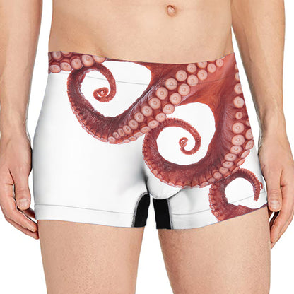 Tentacles Of Octopus Print Men's Boxer Briefs