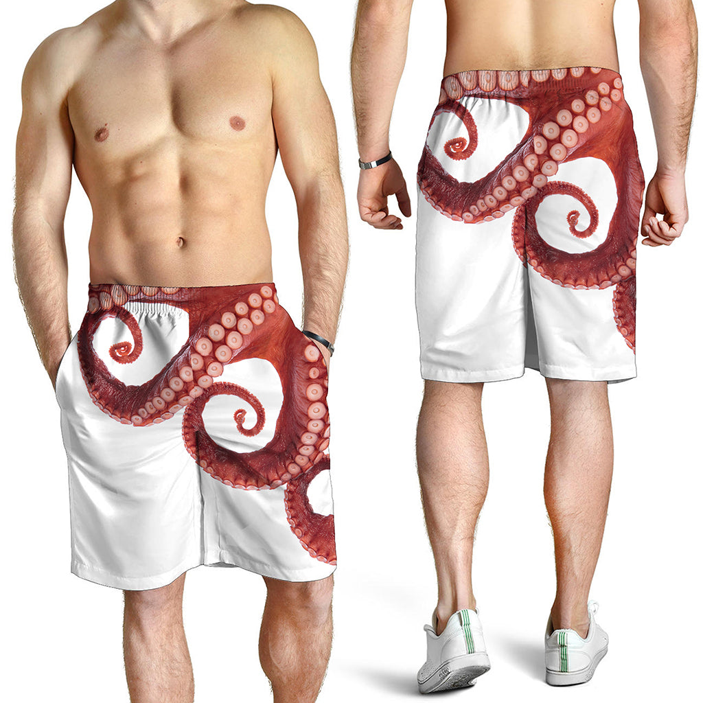 Tentacles Of Octopus Print Men's Shorts