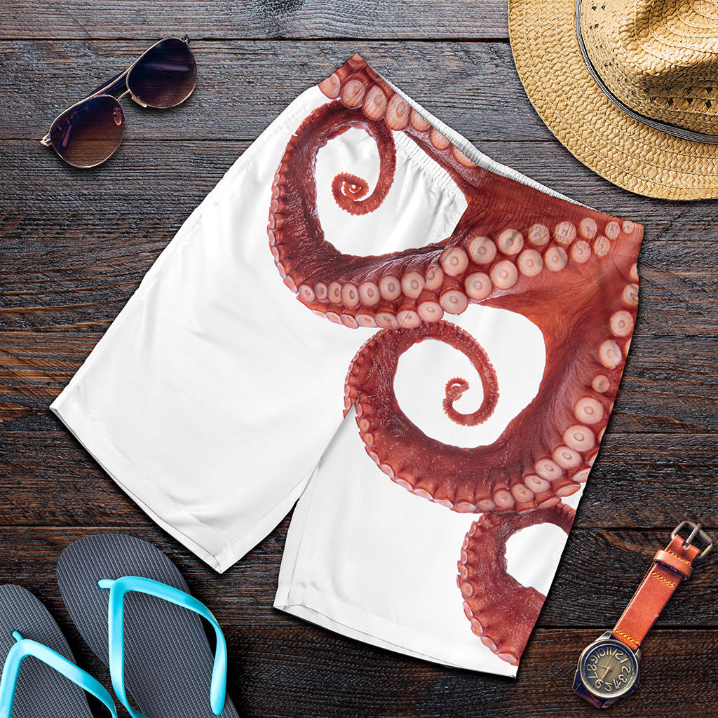 Tentacles Of Octopus Print Men's Shorts