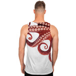 Tentacles Of Octopus Print Men's Tank Top