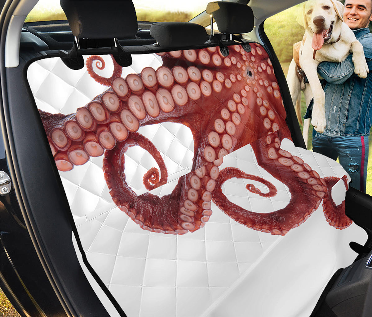 Tentacles Of Octopus Print Pet Car Back Seat Cover