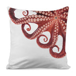 Tentacles Of Octopus Print Pillow Cover