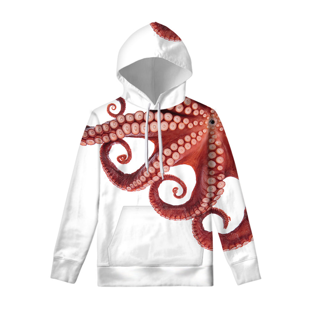 Tentacles Of Octopus Print Pullover Hoodie