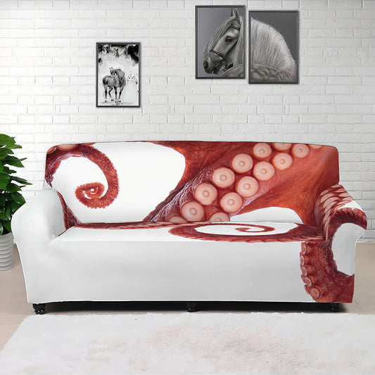 Tentacles Of Octopus Print Sofa Cover