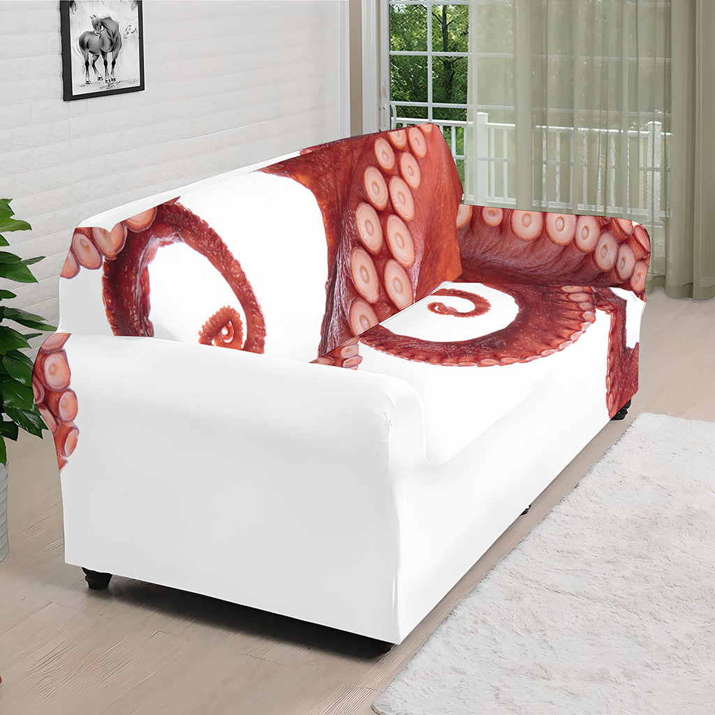 Tentacles Of Octopus Print Sofa Cover