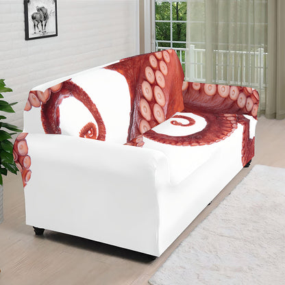 Tentacles Of Octopus Print Sofa Cover