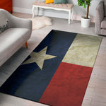 Texas Flag Print Area Rug