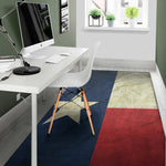 Texas Flag Print Area Rug