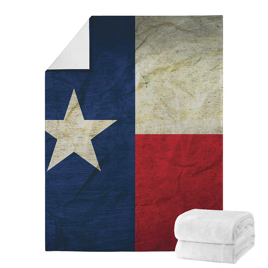 Texas Flag Print Blanket