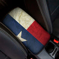 Texas Flag Print Car Center Console Cover