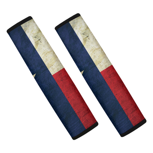 Texas Flag Print Car Seat Belt Covers