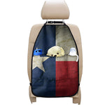 Texas Flag Print Car Seat Organizers