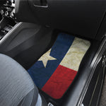 Texas Flag Print Front and Back Car Floor Mats