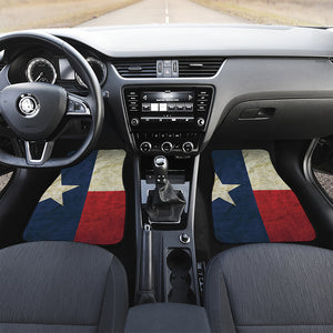 Texas Flag Print Front Car Floor Mats